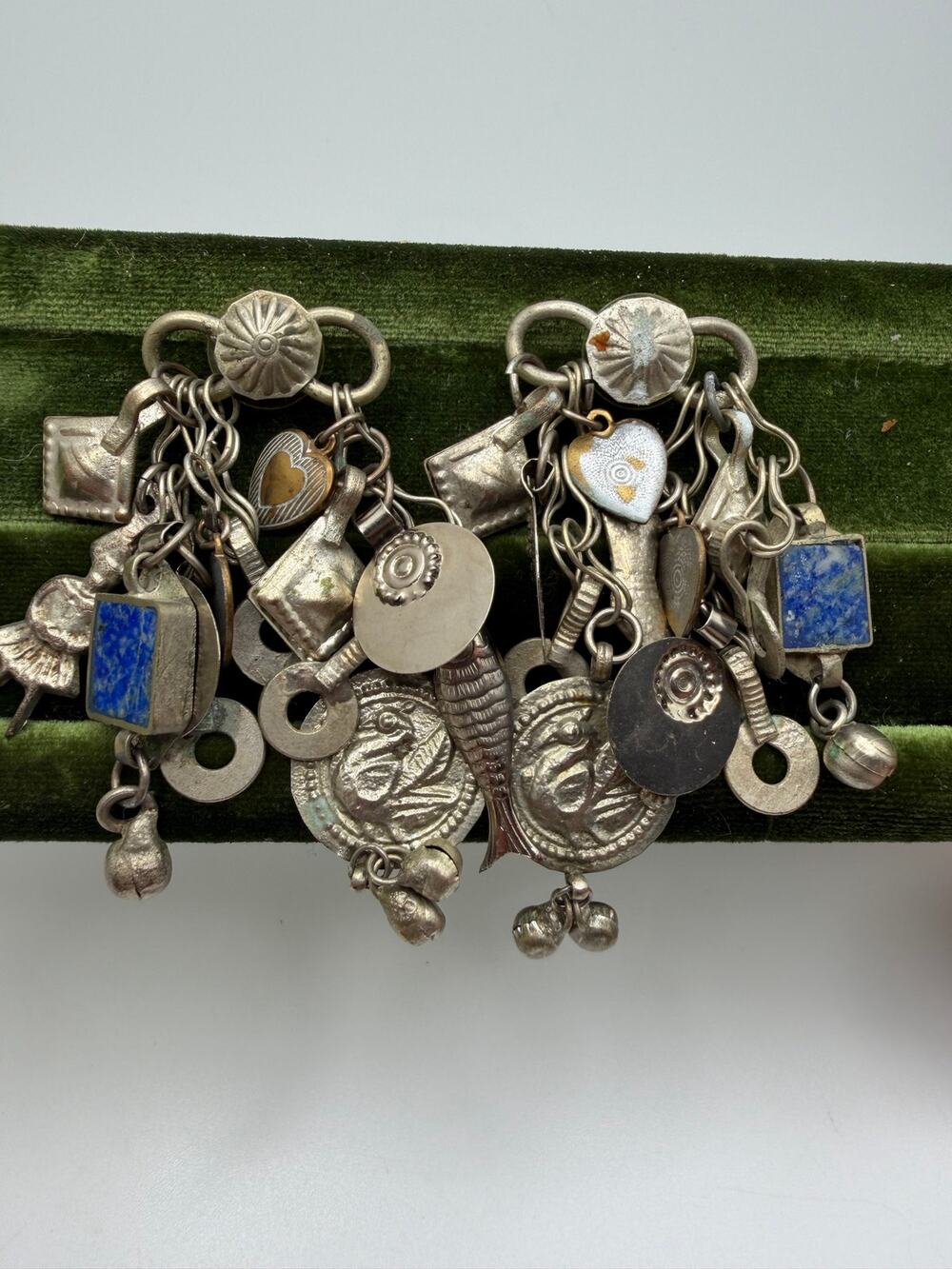 Mexican milagro earrings unique and light pierced